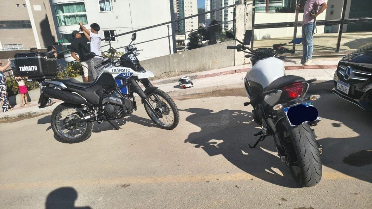 motocicletas escapamento irregular,fiscalização Balneário Camboriú,infrações de trânsito