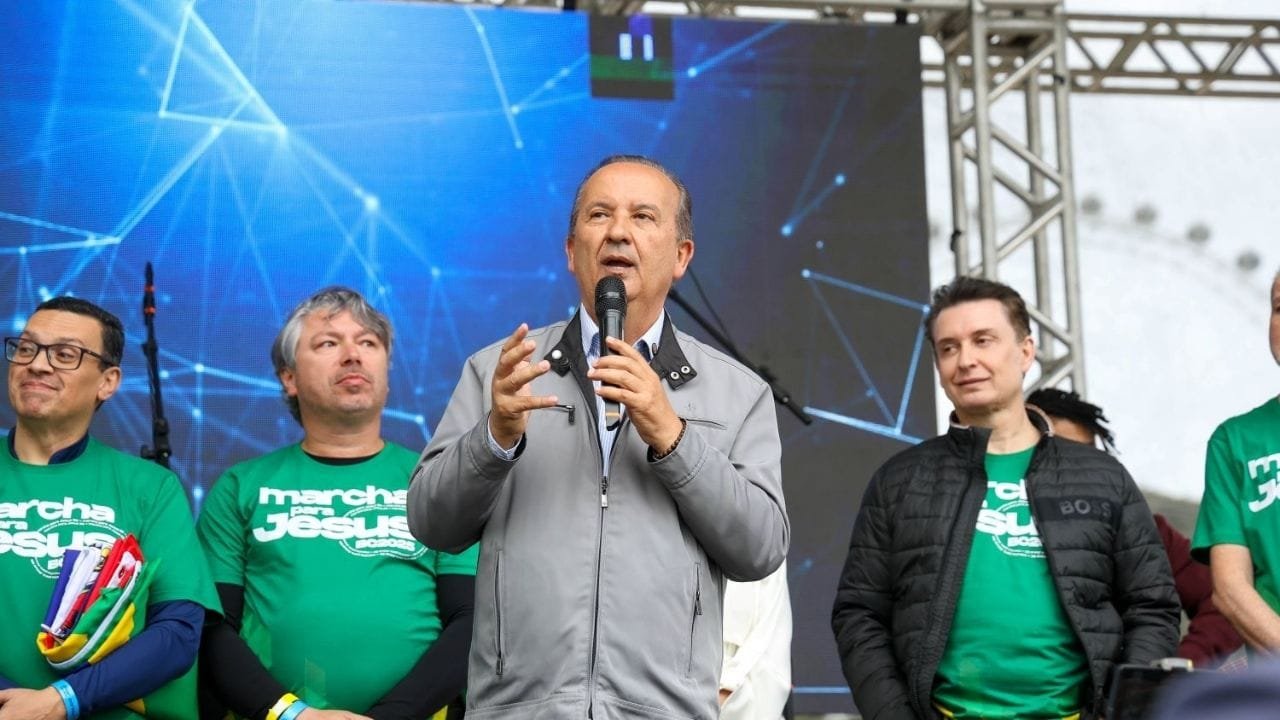 Marcha para Jesus 2025,Balneário Camboriú,evento religioso,Jorginho Mello,mobilização pela fé
