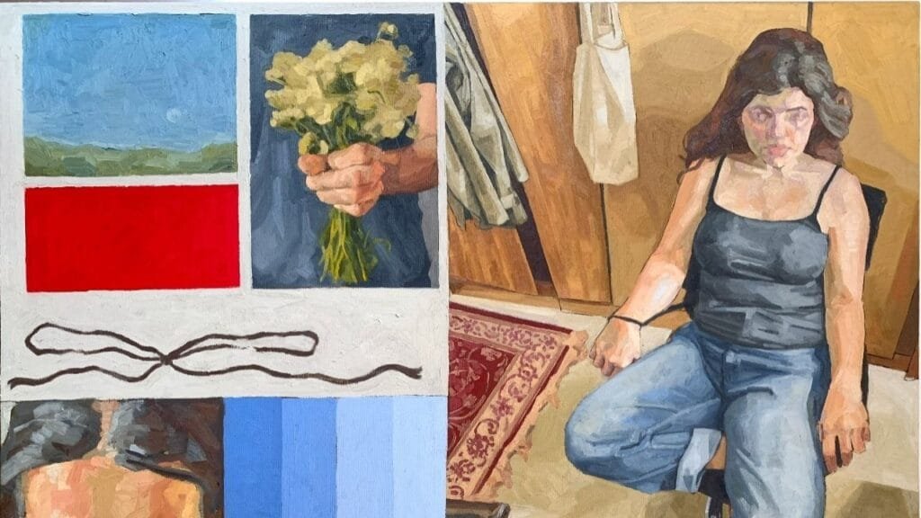 João Matheus exposição,Fundação Cultural Badesc Florianópolis,Várias Variáveis pintura