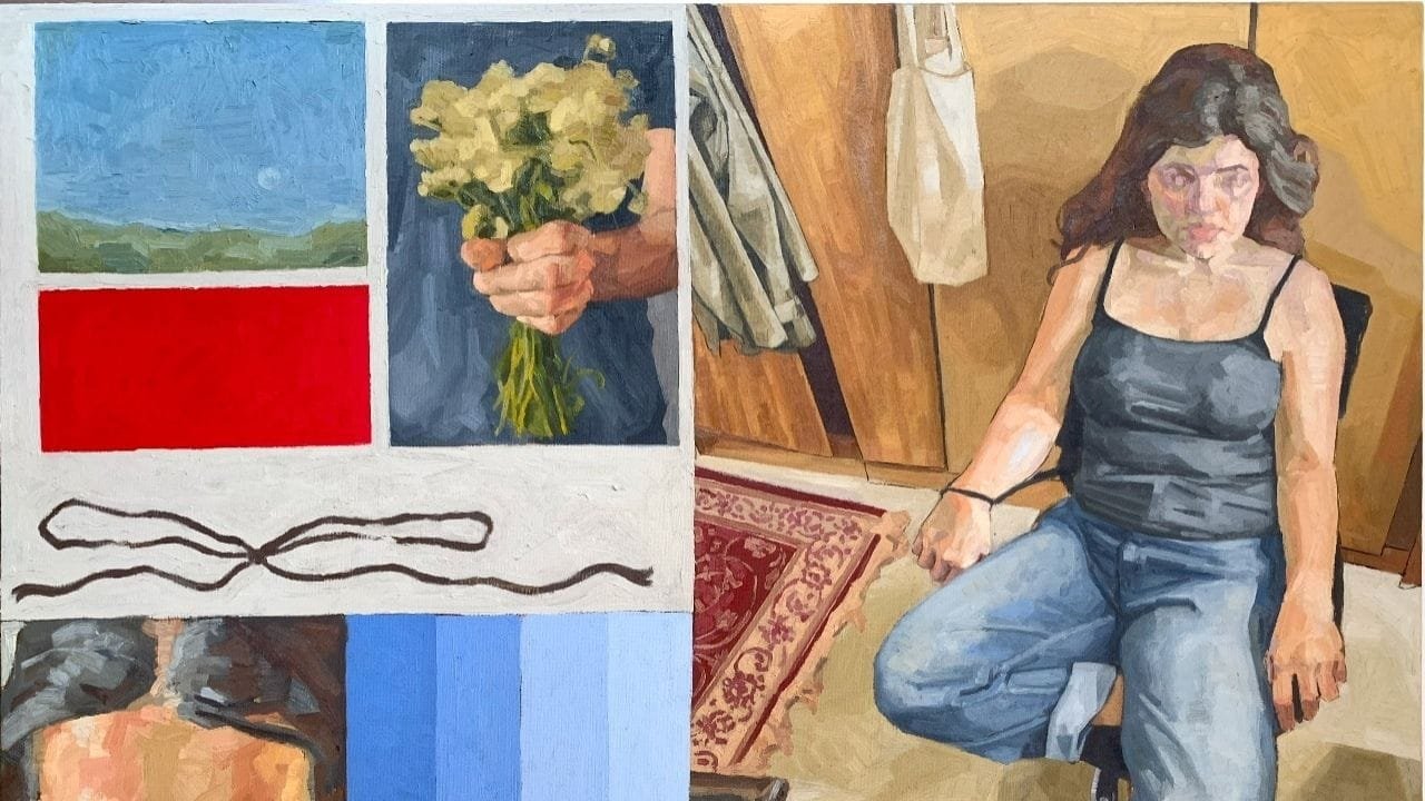 João Matheus exposição,Fundação Cultural Badesc Florianópolis,Várias Variáveis pintura