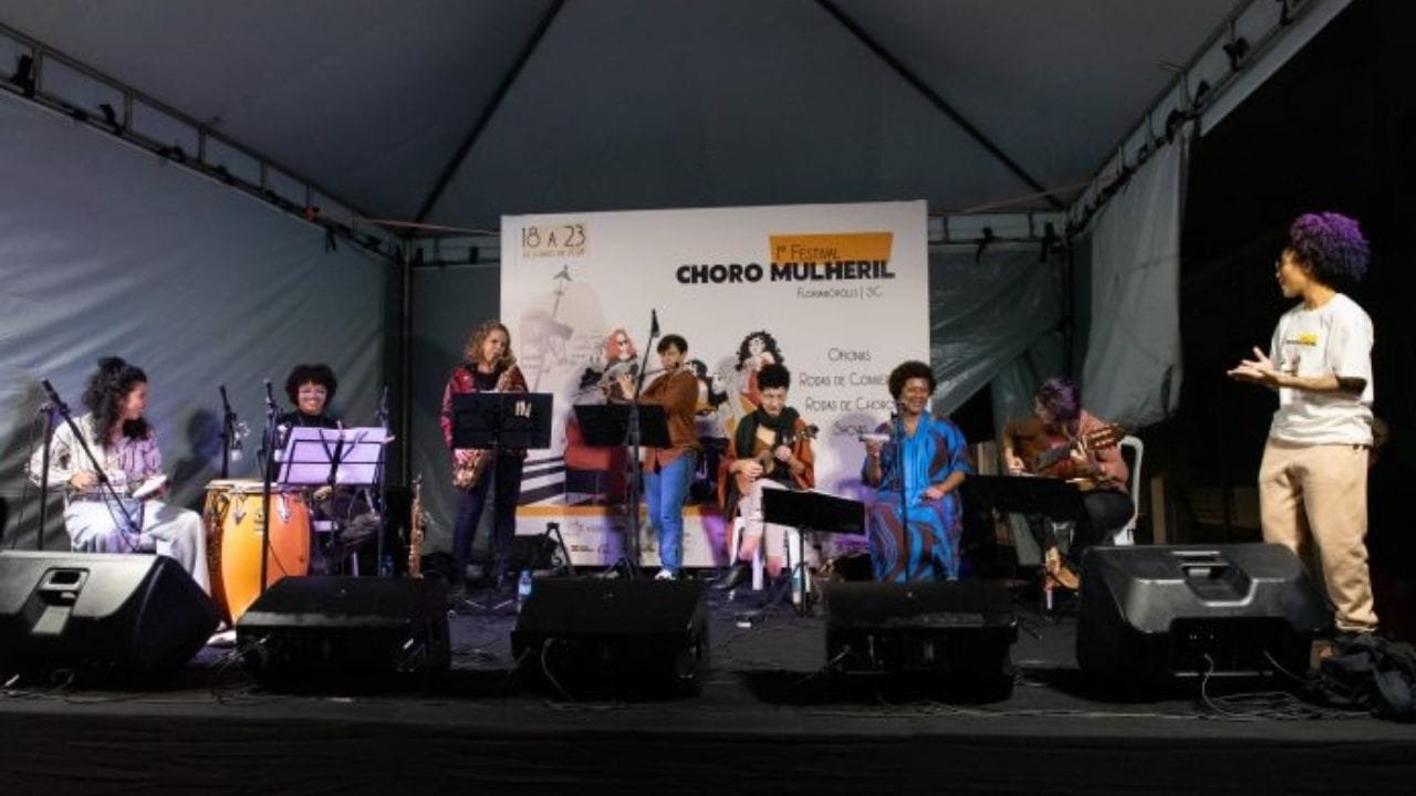 2º Festival Choro Mulheril,Encontro das Mulheres no Choro,Florianópolis,São Paulo,Rio de Janeiro,Paraná,Rio Grande do Sul,Santa Catarina