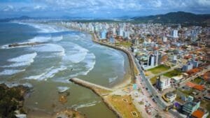 licitação Praia do Gravatá,alargamento Navegantes,Prefeitura de Navegantes