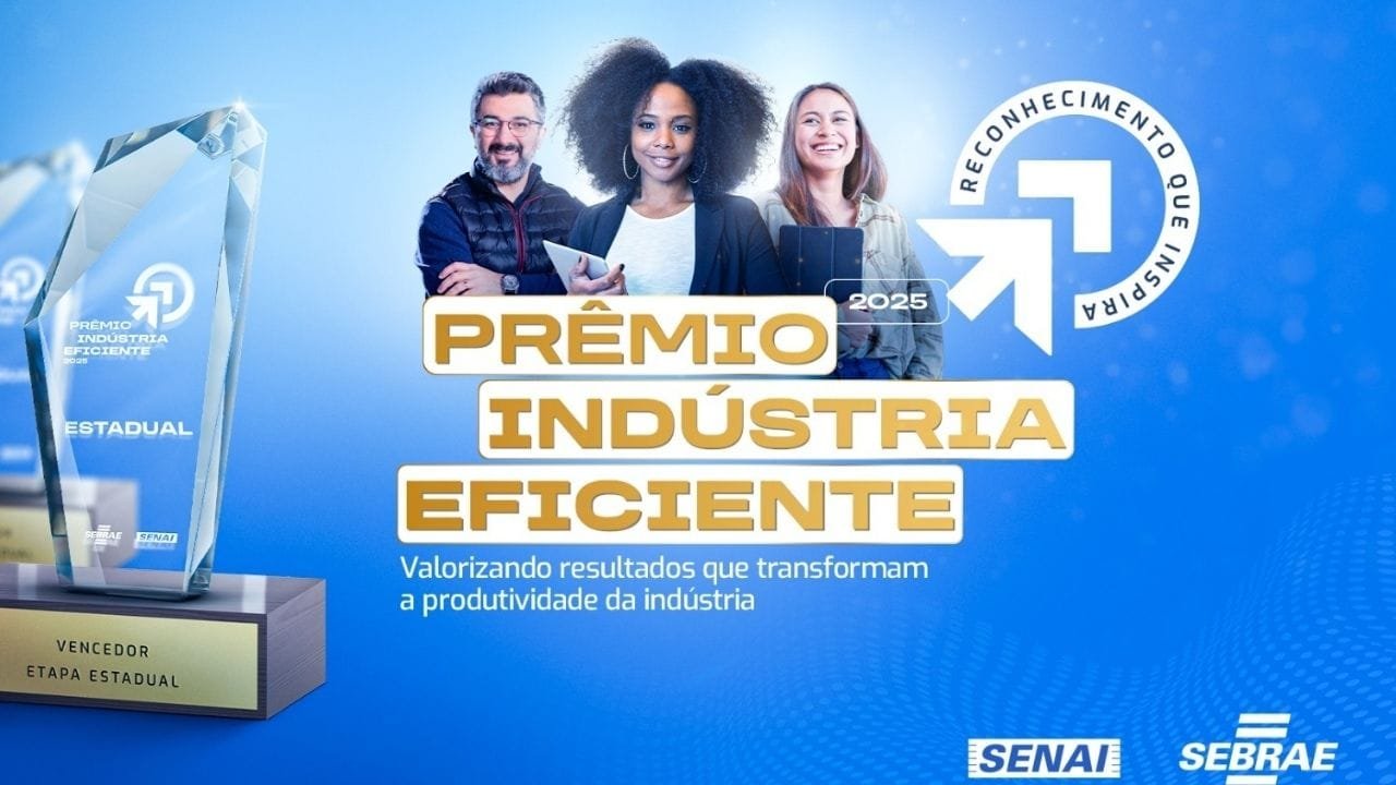 Prêmio Indústria Eficiente 2025,empresas catarinenses,produtividade industrial