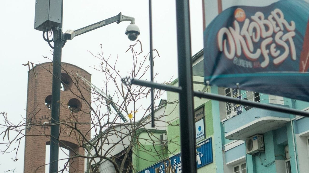 Oktoberfest Blumenau segurança,reconhecimento facial Santa Catarina,tecnologia SSP-SC