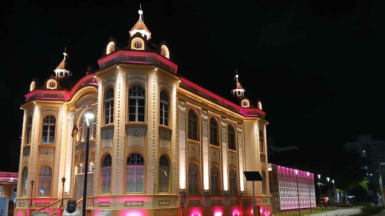 Itajaí ABILUX,Oscar da Iluminação,projeto de iluminação histórica,Quantum Engenharia,iluminação cênica