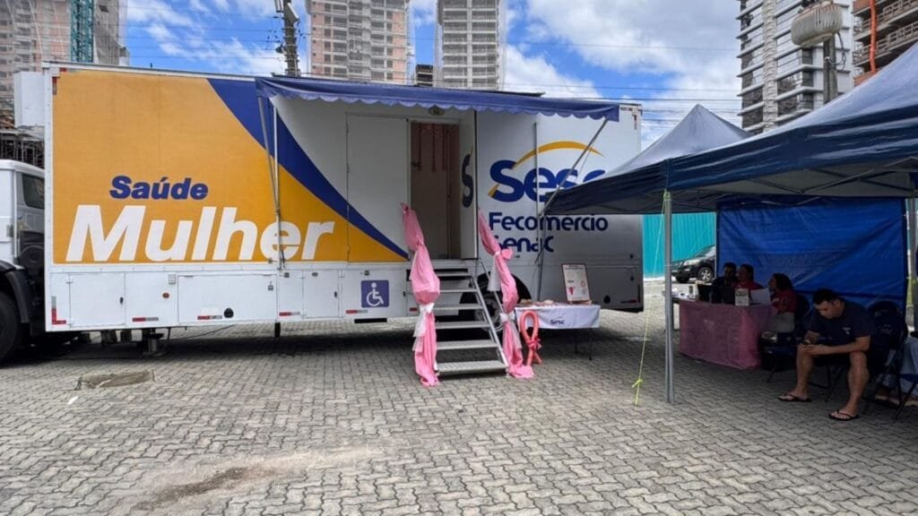 Itapema Outubro Rosa,SESC Saúde Mulher,exames gratuitos,prevenção câncer de mama,saúde feminina