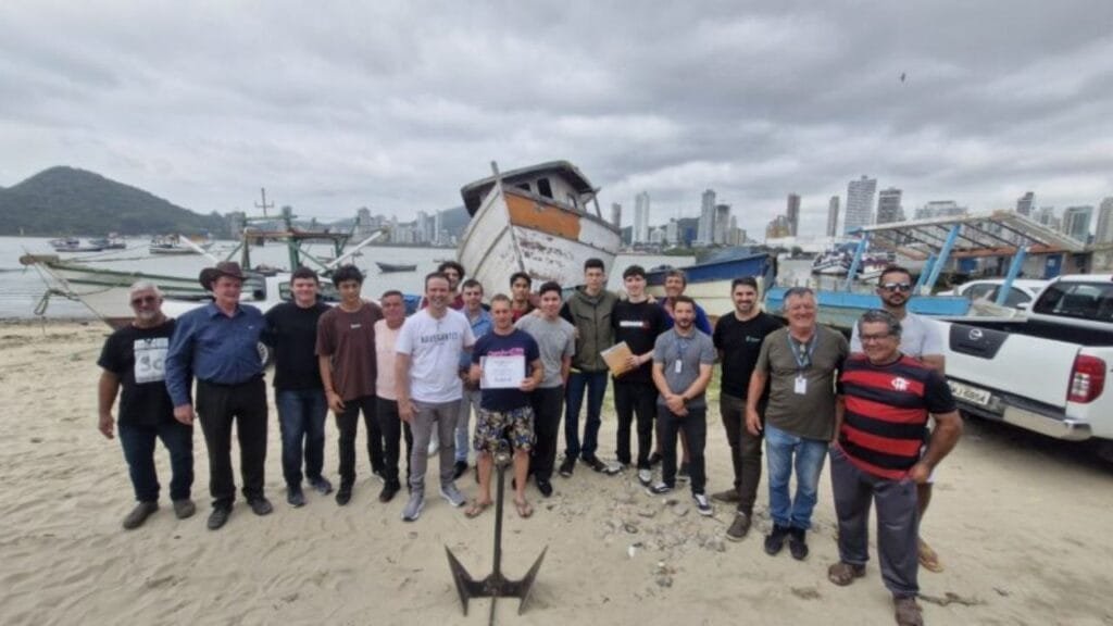 Navegantes pesca,IFSC âncoras,Portinho dos Pescadores