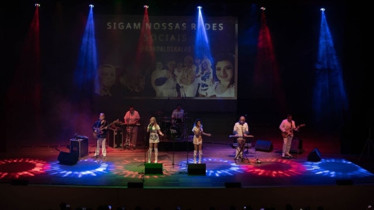 Los Kalas Santa Catarina,tributo Elvis ABBA,shows SC,turnê Los Kalas,música ao vivo SC