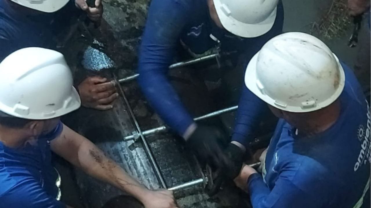 abastecimento Itajaí,rompimento adutora,Semasa Itajaí