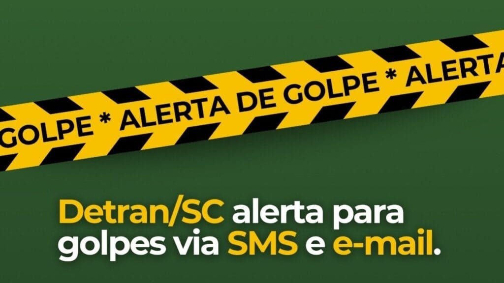 golpe Detran SC,suspensão CNH,mensagem falsa,alerta segurança