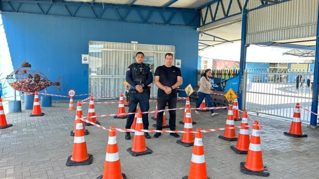 educação trânsito Itapema,DETRAMI,ação escolar trânsito