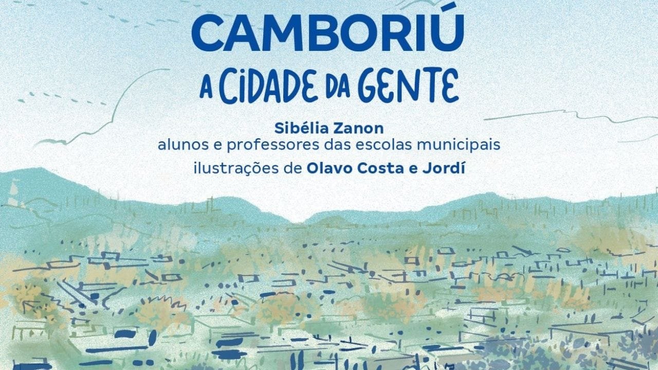 Águas de Camboriú livro,projeto A cidade da gente,educação Camboriú