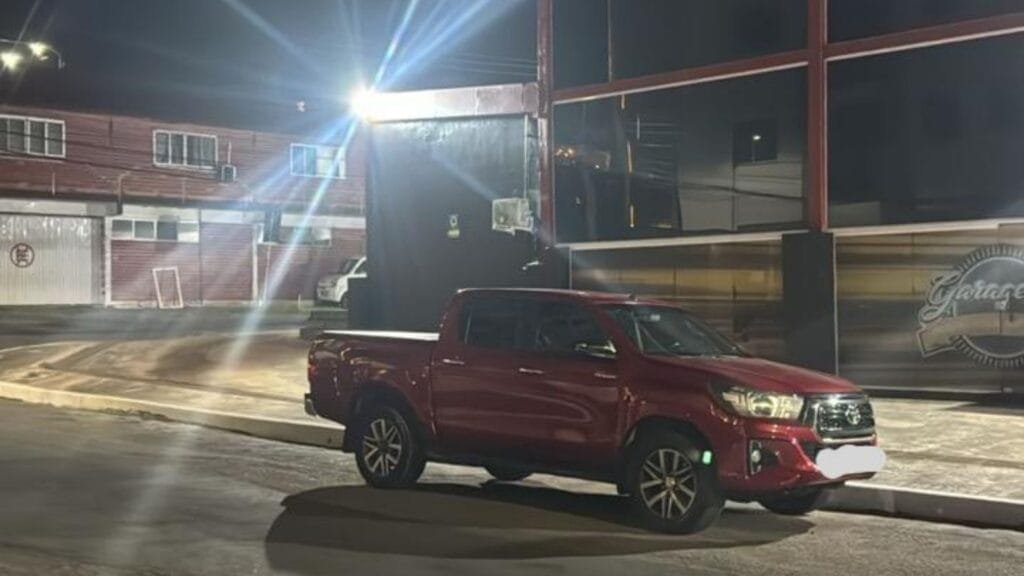 Hilux furtada BC,veículo recuperado SC,Polícia Militar 12º BPM