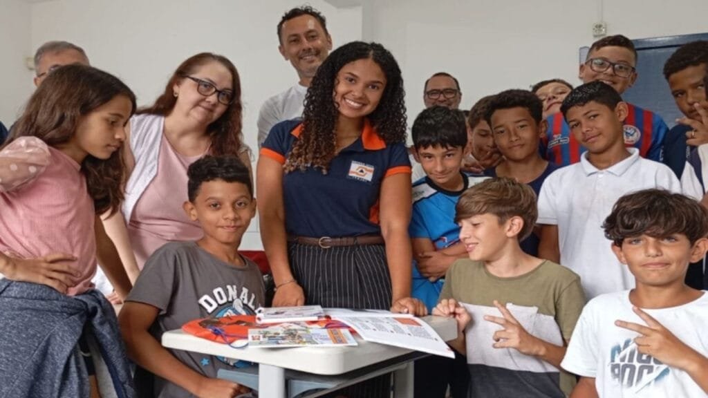 Defesa Civil na Escola,PDCE 2026,Itajaí Defesa Civil,educação preventiva