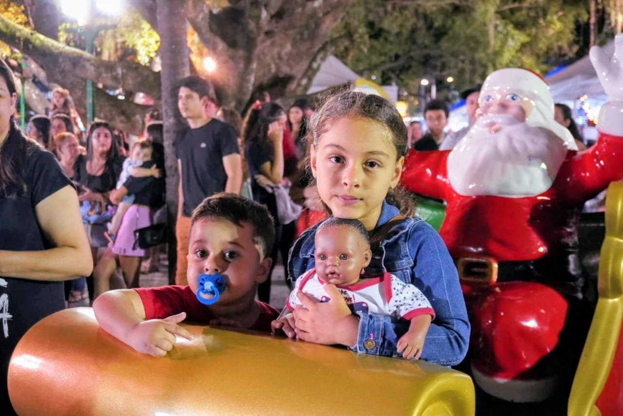 Natal Camboriú,abertura natalina,Papai Noel Camboriú