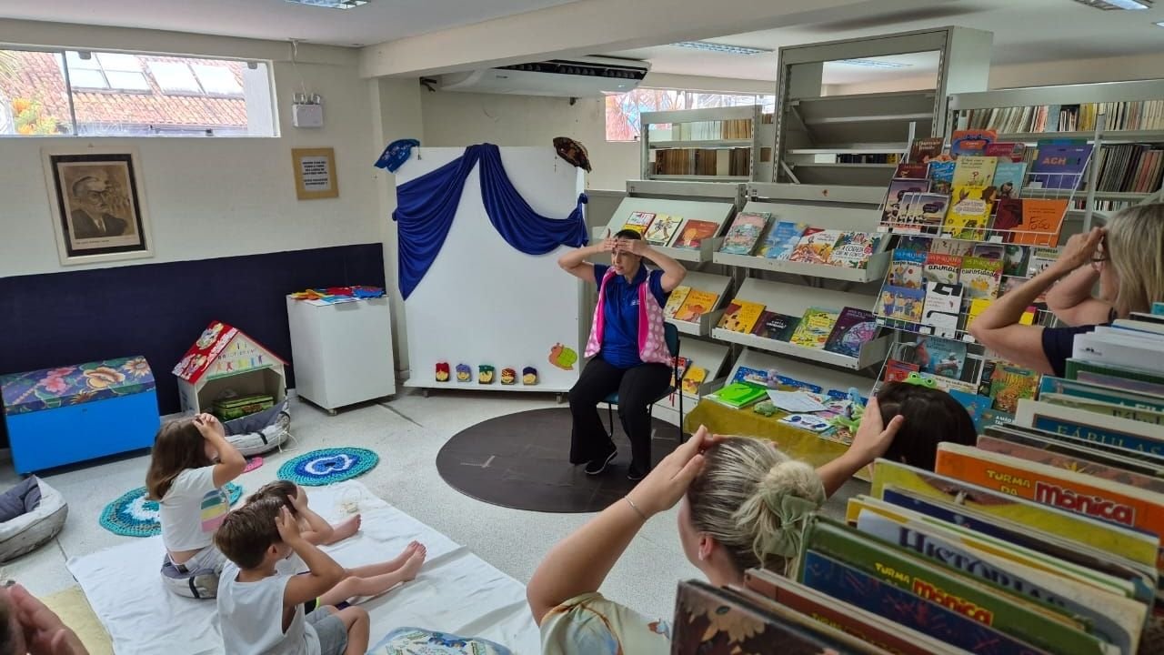 Férias na Biblioteca,Biblioteca Municipal Machado de Assis,Fundação Cultural de Balneário Camboriú,atividades infantis gratuitas,leitura infantil,livros interativos