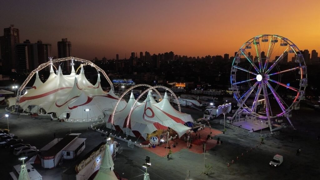Mirage Circus em Balneário Camboriú,circo em SC,atrações turísticas de BC,espetáculo circense 2026