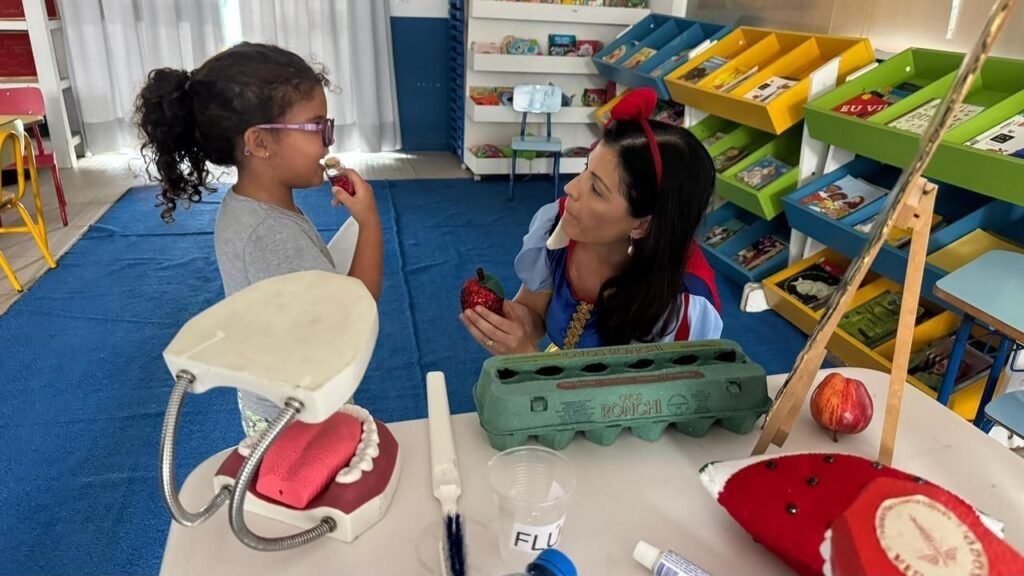 colônia de férias Penha,educação infantil Penha,recesso escolar,saúde na escola,higiene bucal infantil